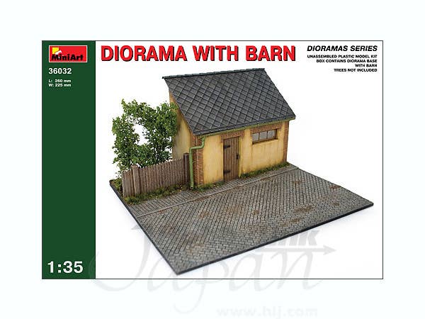 MiniArt 1/35 Diorama w/ Barn | 4820041101414