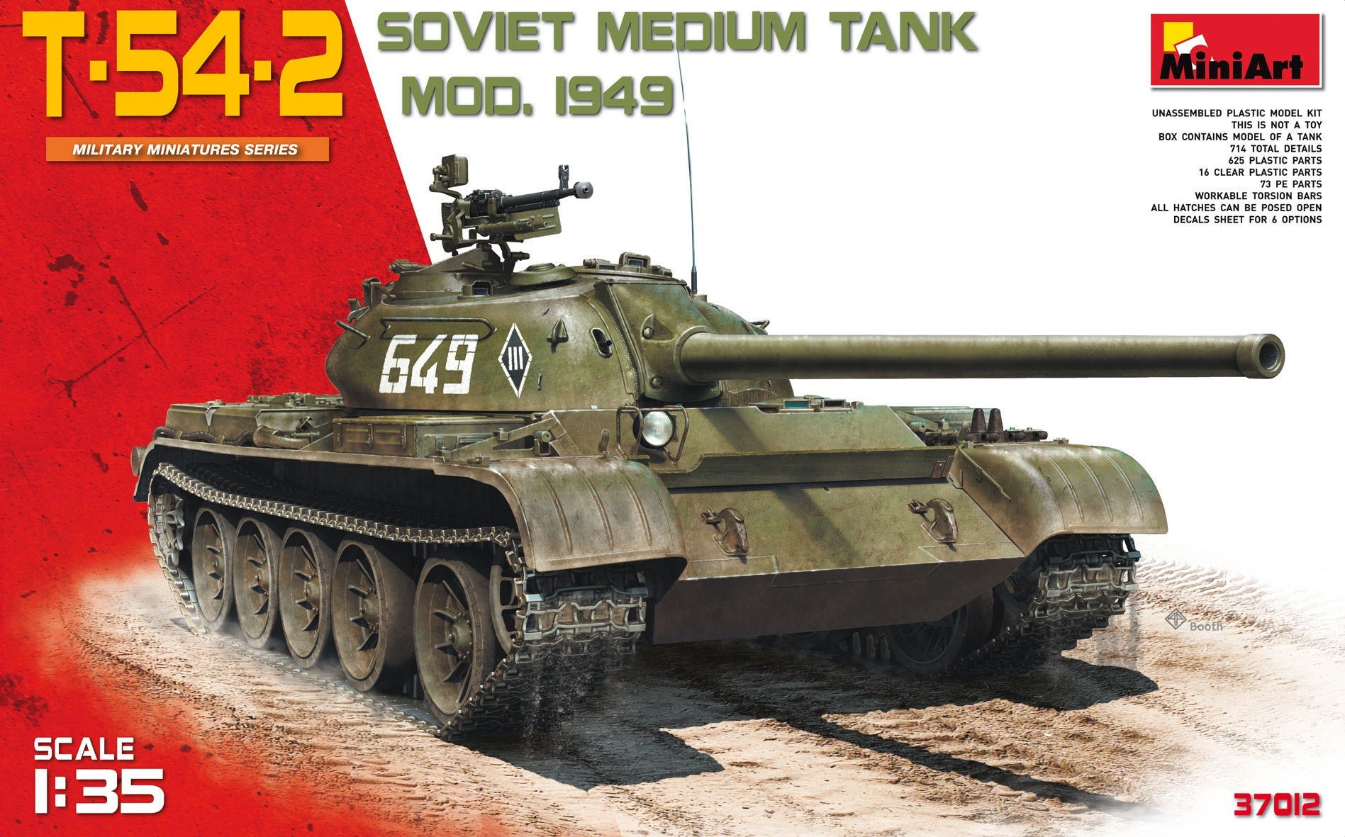 Miniart [37012] 1/35 T-54-2 Mod. 1949 | 4820183310576