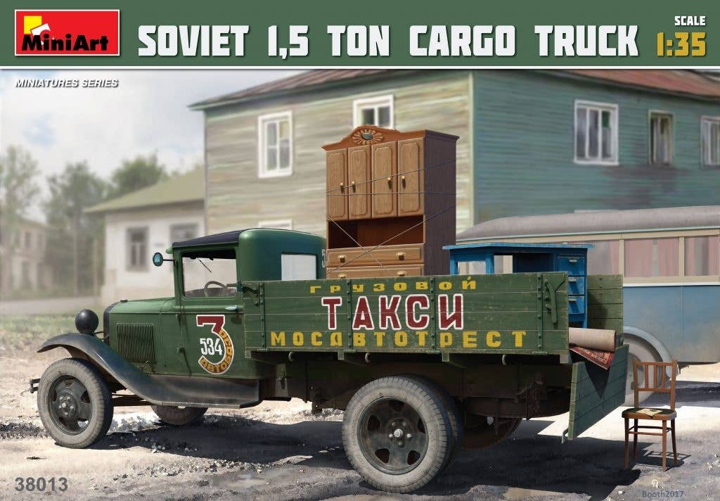 MiniArt 1/35 Soviet 1,5 ton Cargo Truck | 4820183311085