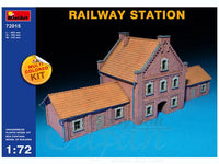 Miniart [72015] 1/72 Railway Station | 4820041102527