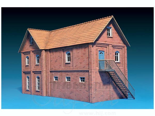 Miniart [72021] 1/72 Administrative Building with Workshop | 4820041102534