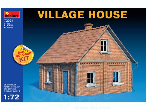 Miniart [72024] 1/72 Village House | 4820041102558