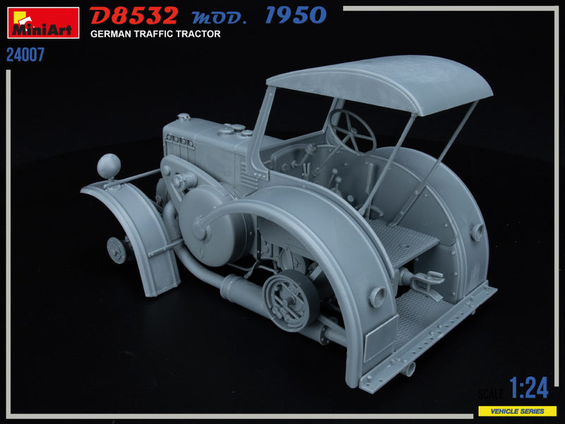 MiniArt 1/24 German Traffic Tractor D8532  Mod.1950