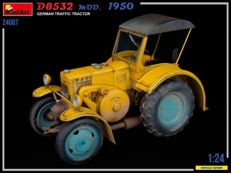 MiniArt 1/24 German Traffic Tractor D8532  Mod.1950