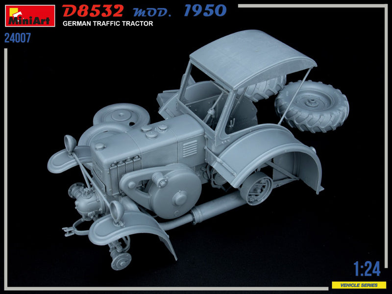 MiniArt 1/24 German Traffic Tractor D8532  Mod.1950