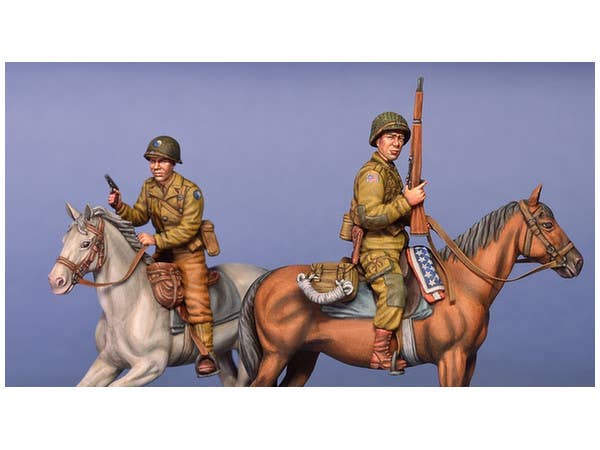 Miniart [35151] 1/35 U.S. Horsemen. Normandy 1944 | 4820183310101