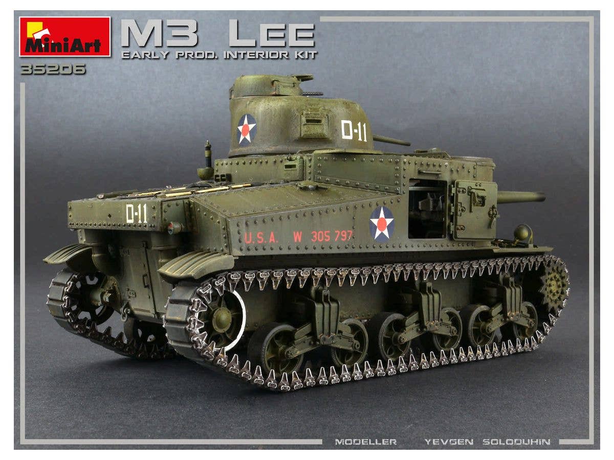 MiniArt 1/35 M3 Lee Early Prod. Interior Kit | 4820183312266