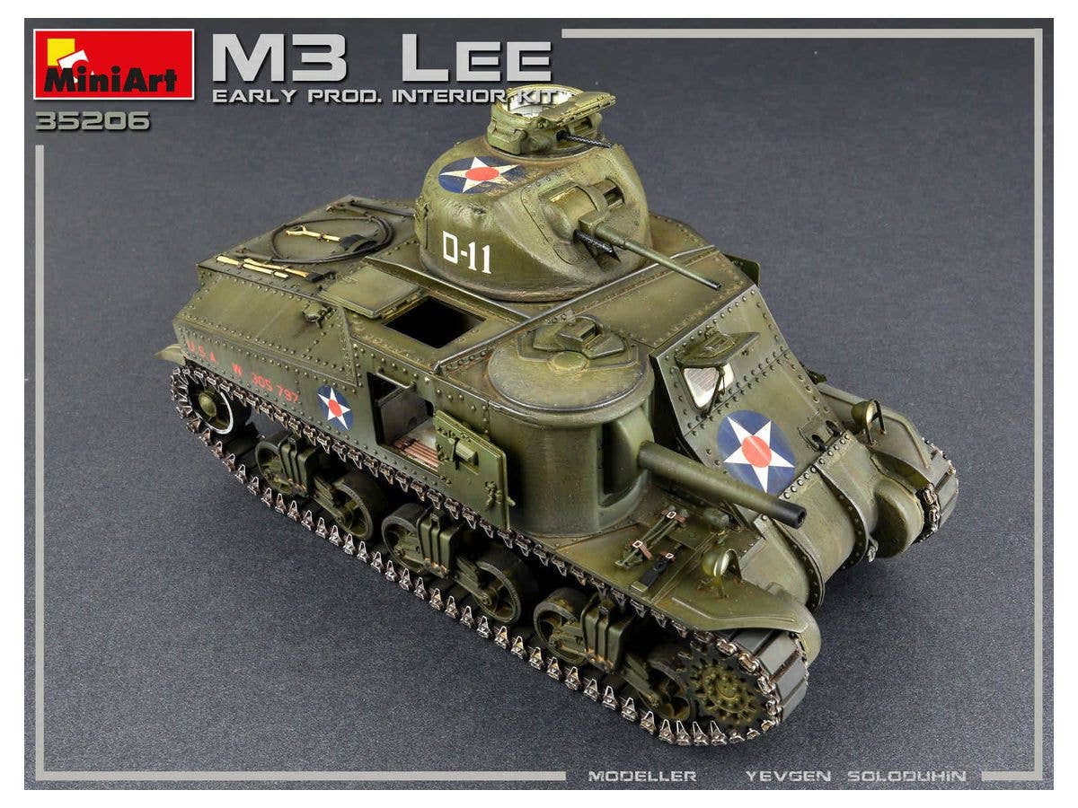 MiniArt 1/35 M3 Lee Early Prod. Interior Kit | 4820183312266