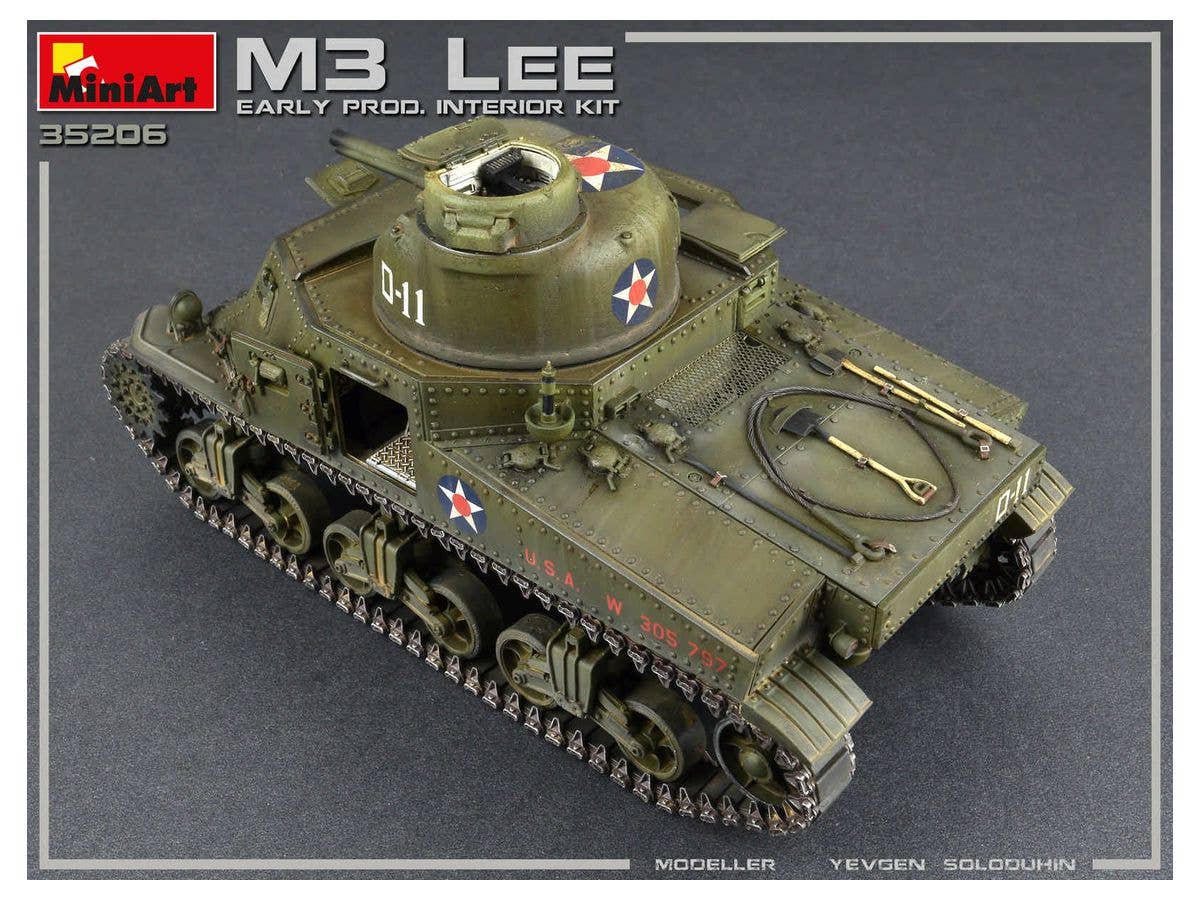 MiniArt 1/35 M3 Lee Early Prod. Interior Kit | 4820183312266