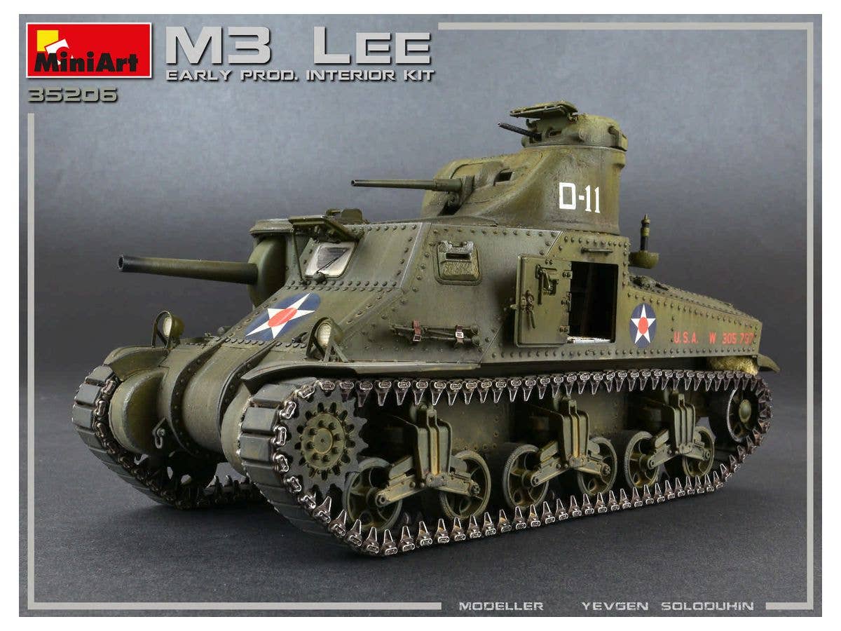 MiniArt 1/35 M3 Lee Early Prod. Interior Kit | 4820183312266