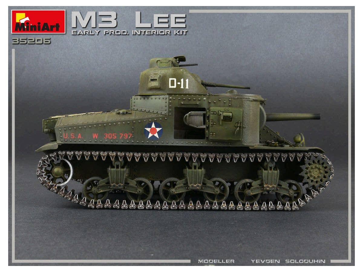 MiniArt 1/35 M3 Lee Early Prod. Interior Kit | 4820183312266