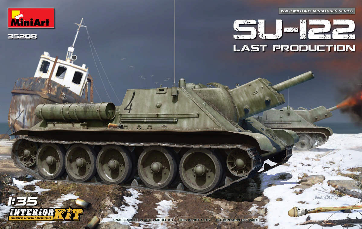 MiniArt 1/35 SU-122 (Last Production) Interior Kit | 4820183311269