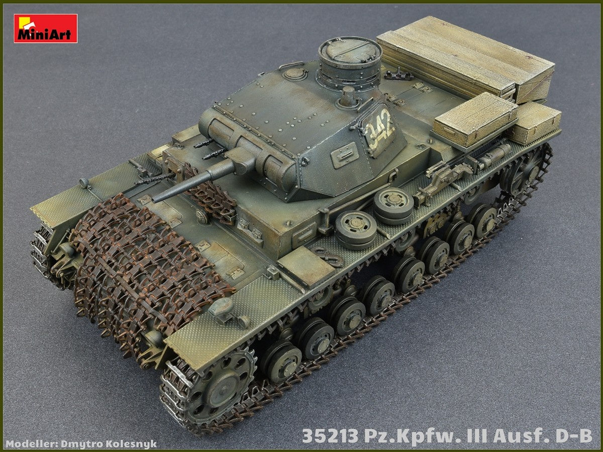 MiniArt 1/35 Pz.Kpfw.III Ausf. D/B | 4820183311634