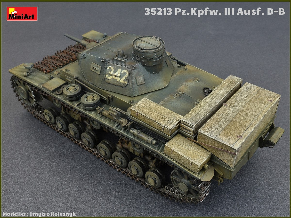 MiniArt 1/35 Pz.Kpfw.III Ausf. D/B | 4820183311634