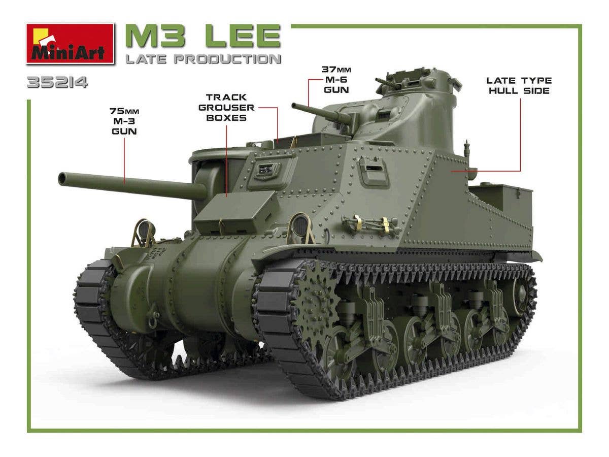 MiniArt 1/35 M3 Lee Late Production | 4820183312273