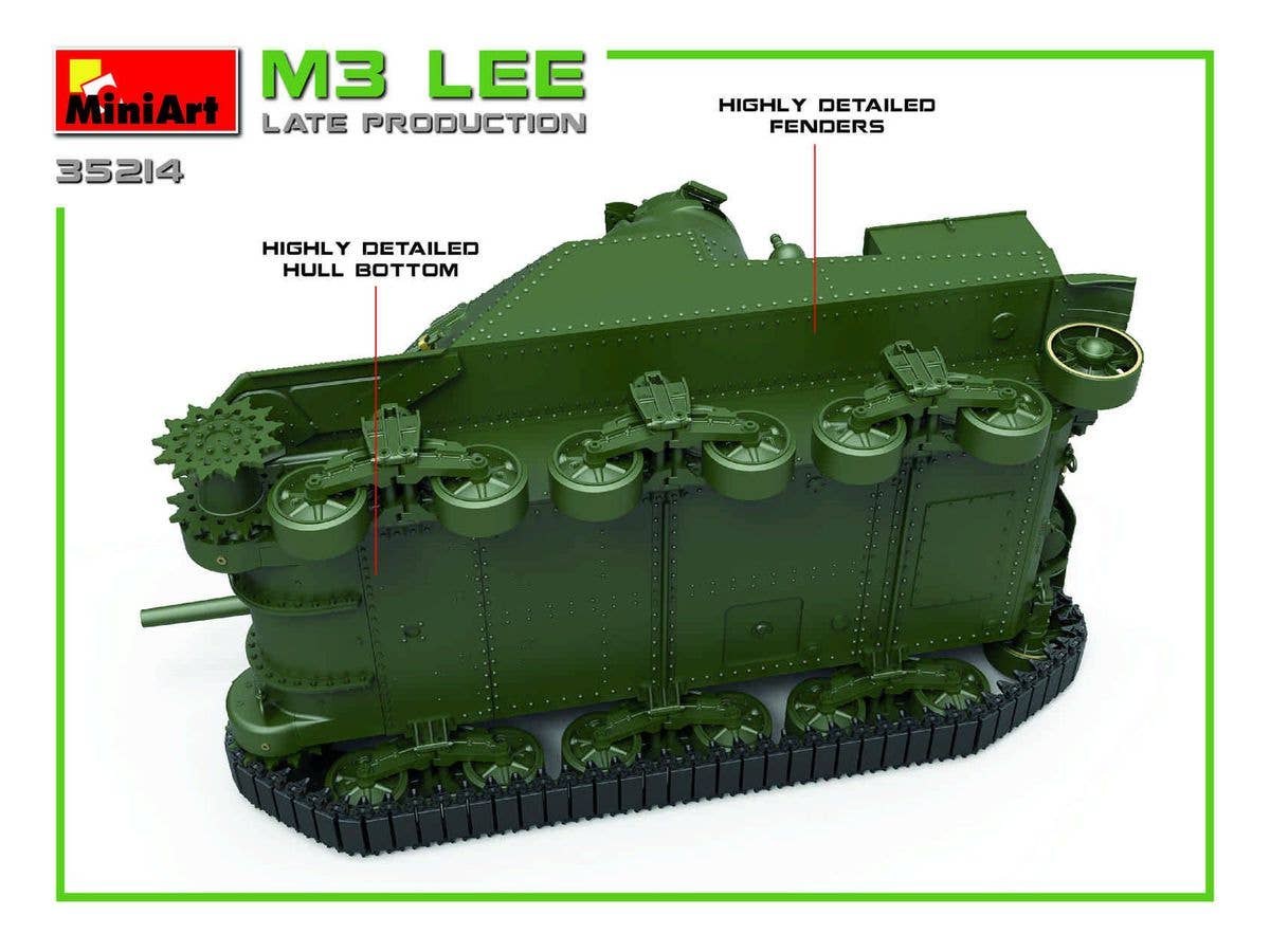 MiniArt 1/35 M3 Lee Late Production | 4820183312273