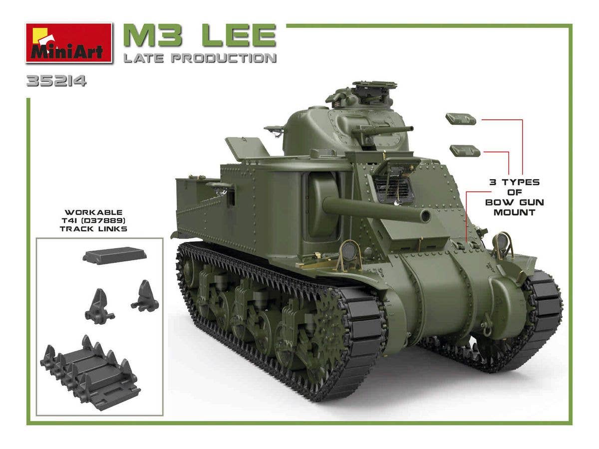 MiniArt 1/35 M3 Lee Late Production | 4820183312273