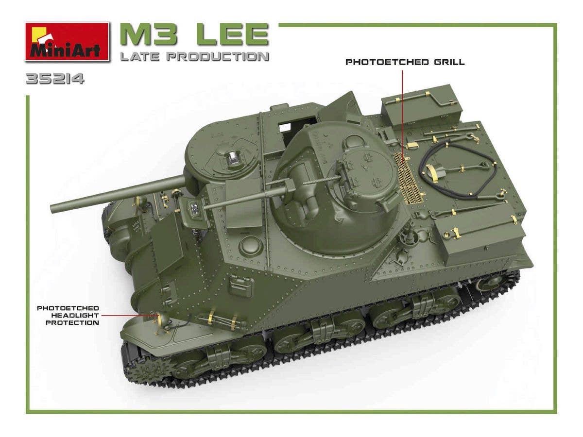 MiniArt 1/35 M3 Lee Late Production | 4820183312273