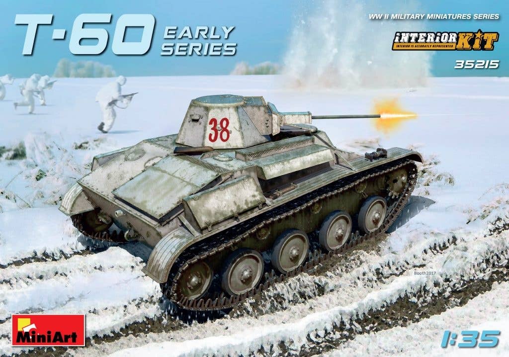 MiniArt T-60 Early Series (Gorky Automobile Plant) Interior Kit (1/35) | 4820183310835