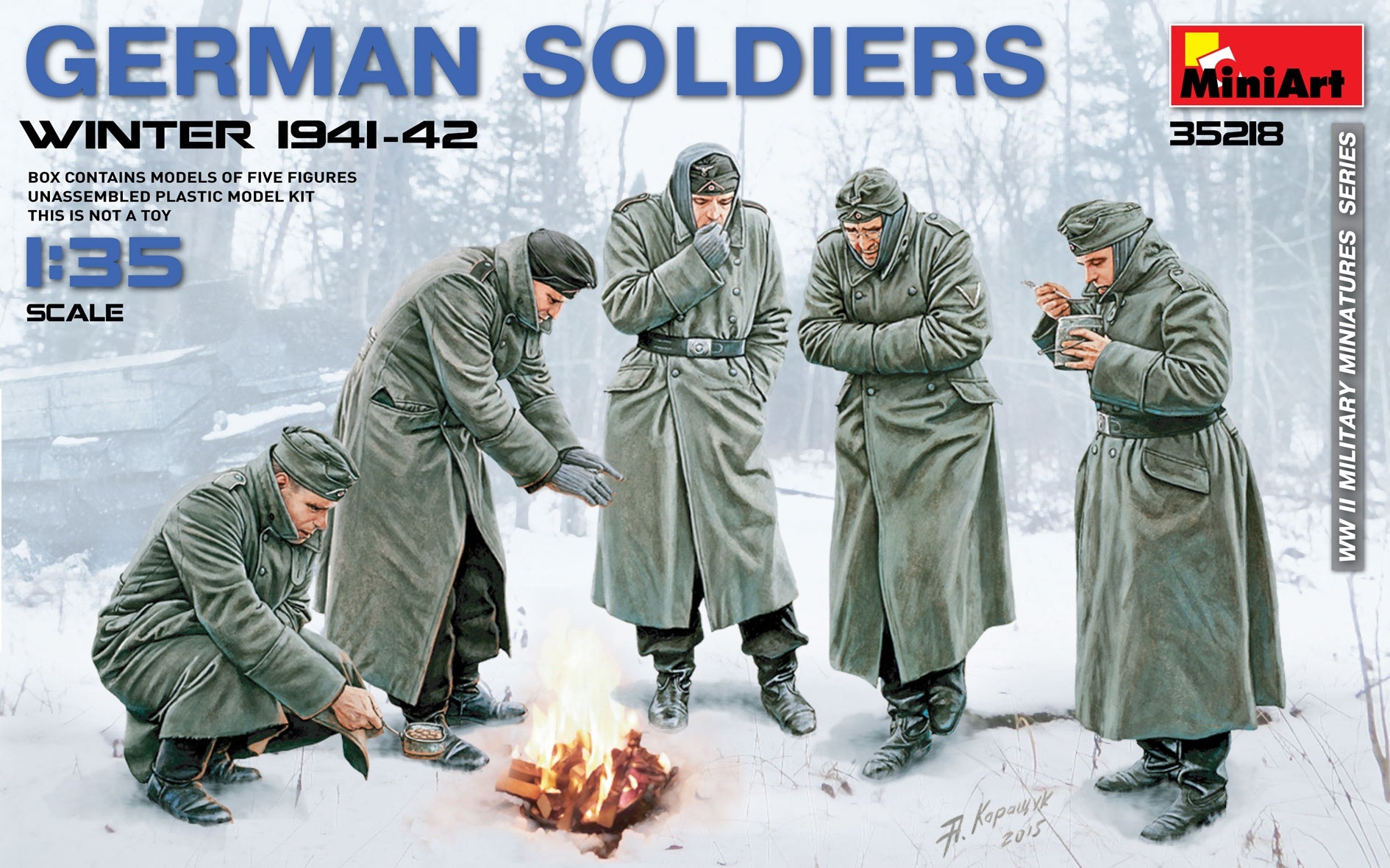 MiniArt 1/35 German Soldiers (Winter 1941-42) | 4820183310743