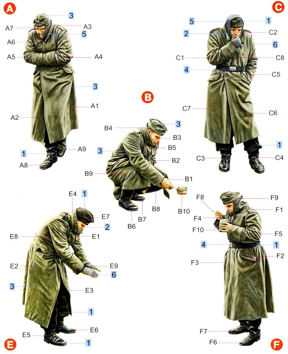 MiniArt 1/35 German Soldiers (Winter 1941-42) | 4820183310743