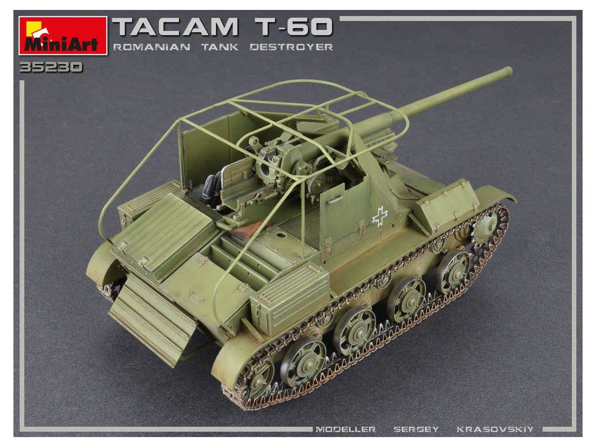 MiniArt Tacam T-60 Romanian Tank Destroyer. Interior Kit | 4820183312426