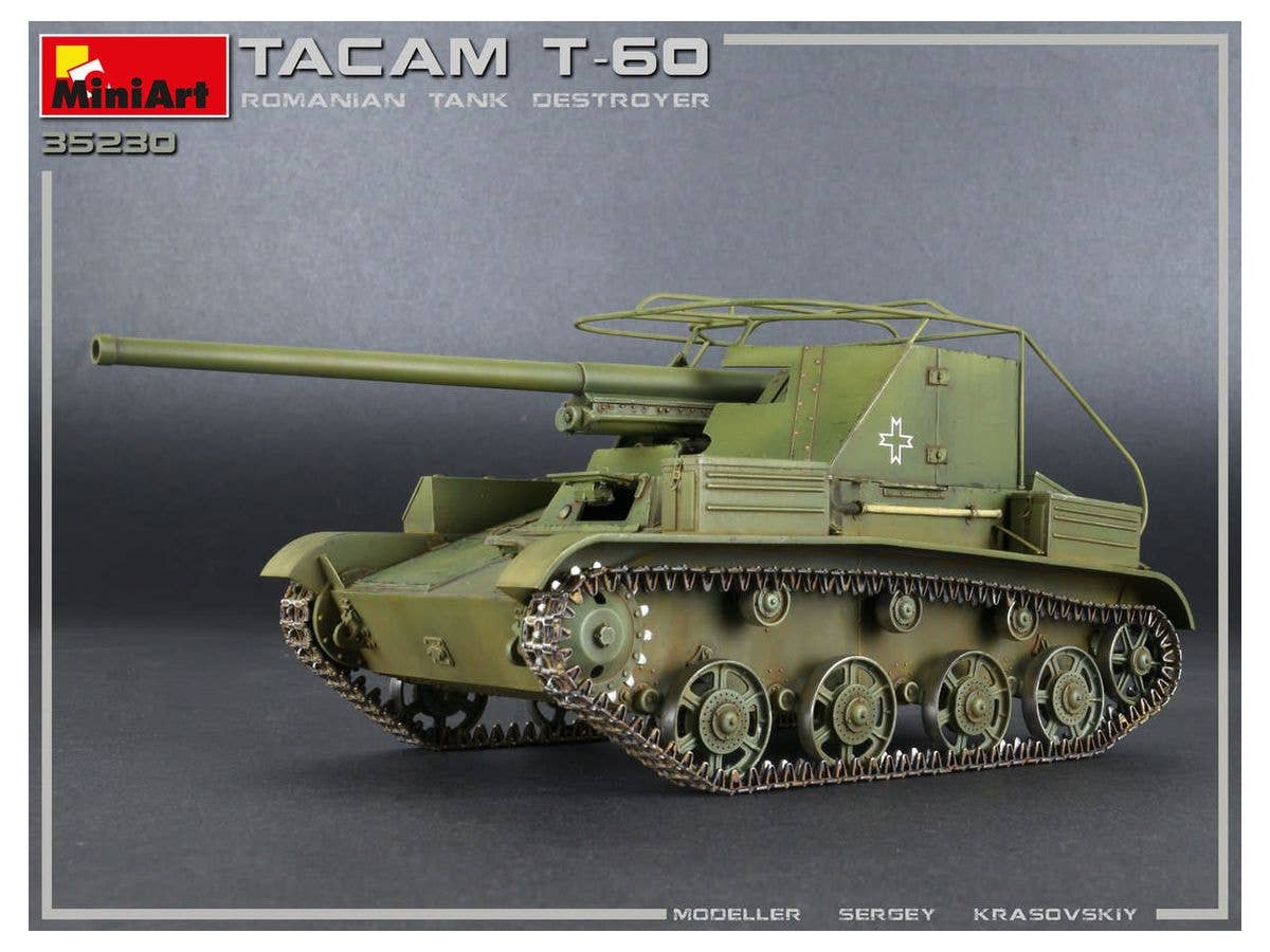 MiniArt Tacam T-60 Romanian Tank Destroyer. Interior Kit | 4820183312426