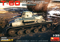 Miniart [35232] 1/35 T-60 Late Series, Screened (Gorky Automobile Plant) Interior Kit | 4820183311375