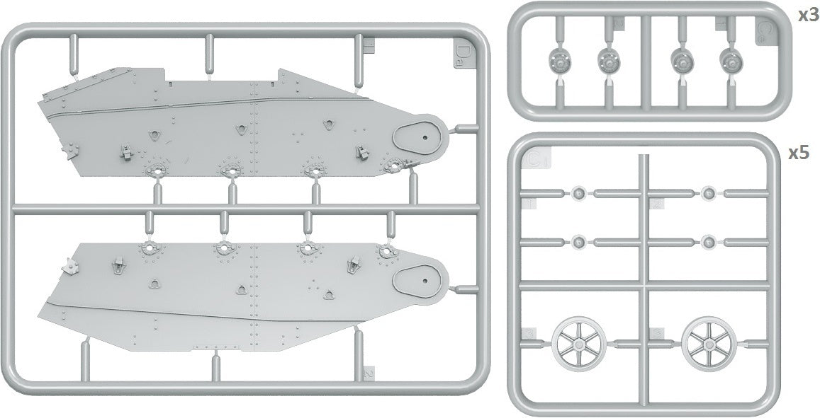 Miniart [35232] 1/35 T-60 Late Series, Screened (Gorky Automobile Plant) Interior Kit | 4820183311375