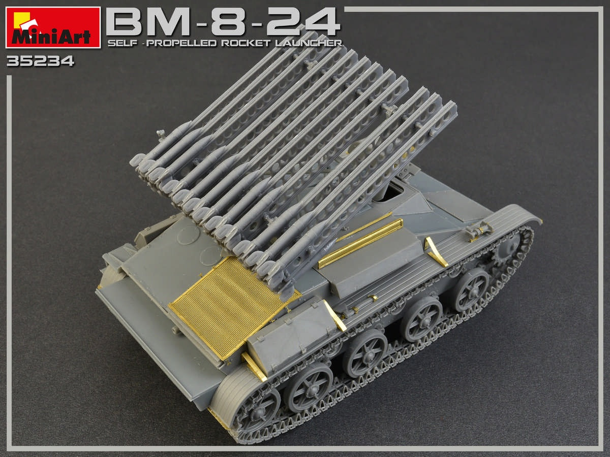 MiniArt BM-8-24 Self-Propelled Rocket Launcher. Interior Kit (1/35) | 4820183311856