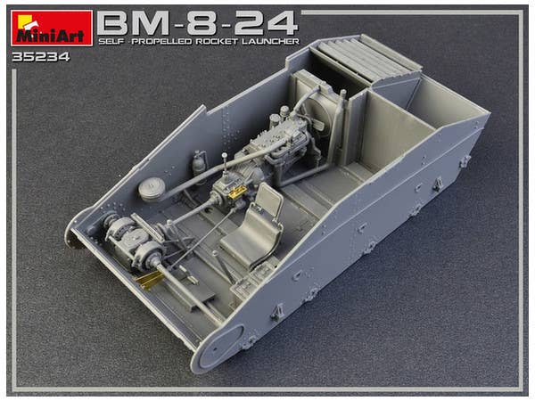 MiniArt BM-8-24 Self-Propelled Rocket Launcher. Interior Kit (1/35) | 4820183311856