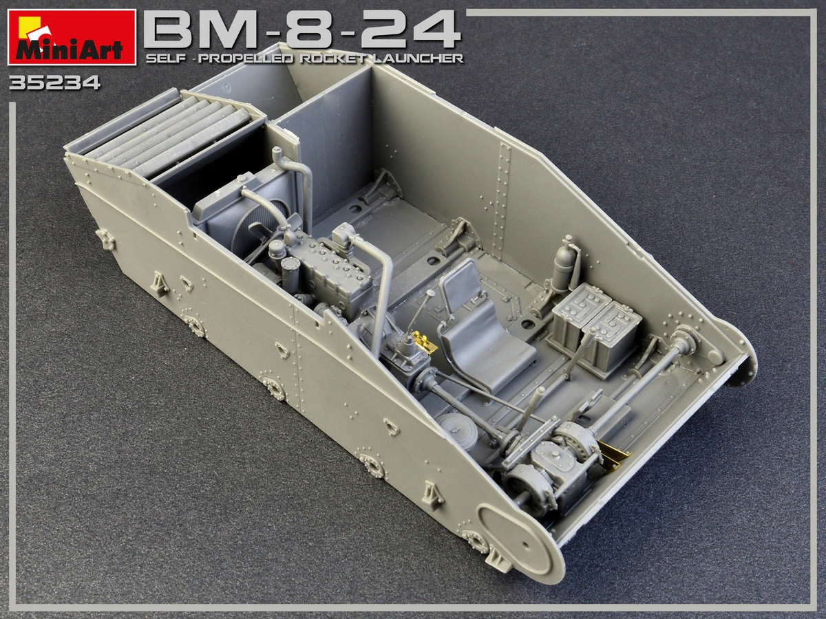 MiniArt BM-8-24 Self-Propelled Rocket Launcher. Interior Kit (1/35) | 4820183311856