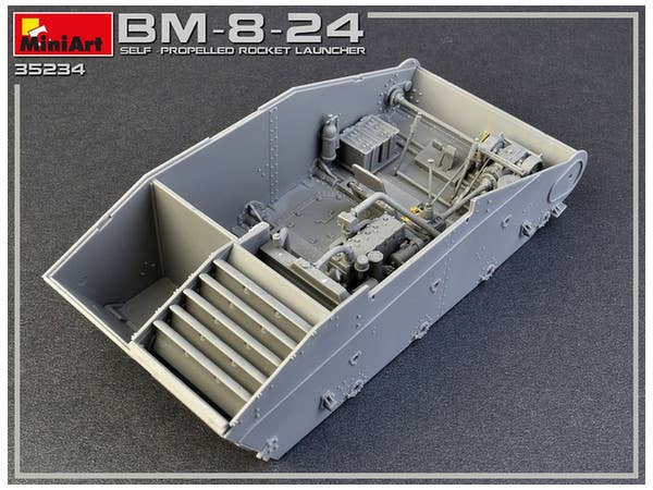 MiniArt BM-8-24 Self-Propelled Rocket Launcher. Interior Kit (1/35) | 4820183311856