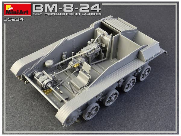 MiniArt BM-8-24 Self-Propelled Rocket Launcher. Interior Kit (1/35) | 4820183311856