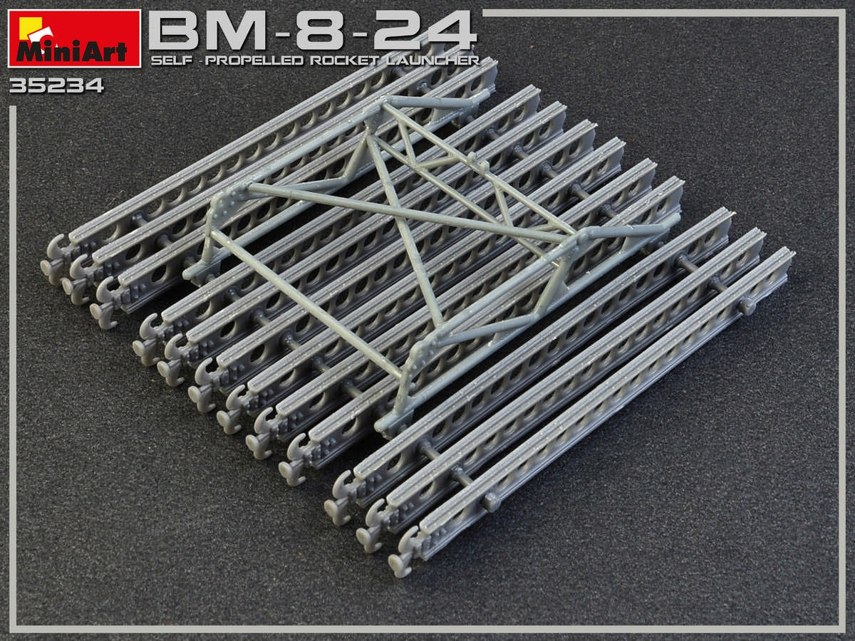 MiniArt BM-8-24 Self-Propelled Rocket Launcher. Interior Kit (1/35) | 4820183311856