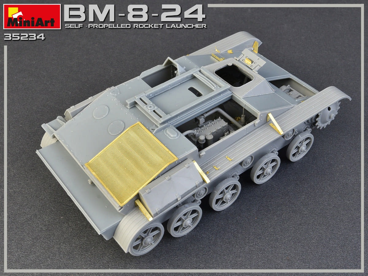 MiniArt BM-8-24 Self-Propelled Rocket Launcher. Interior Kit (1/35) | 4820183311856