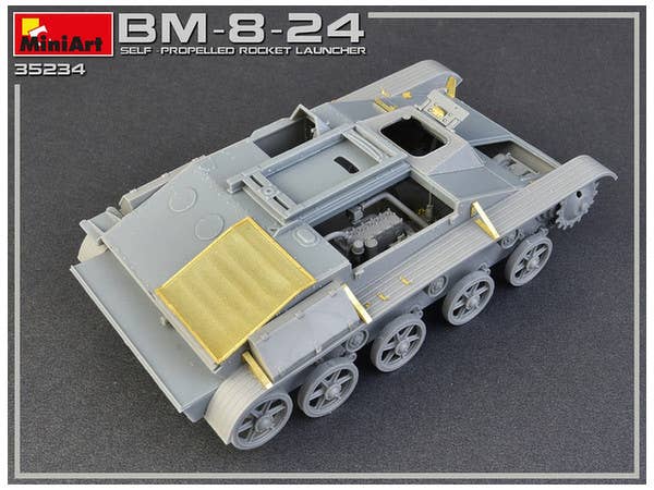 MiniArt BM-8-24 Self-Propelled Rocket Launcher. Interior Kit (1/35) | 4820183311856
