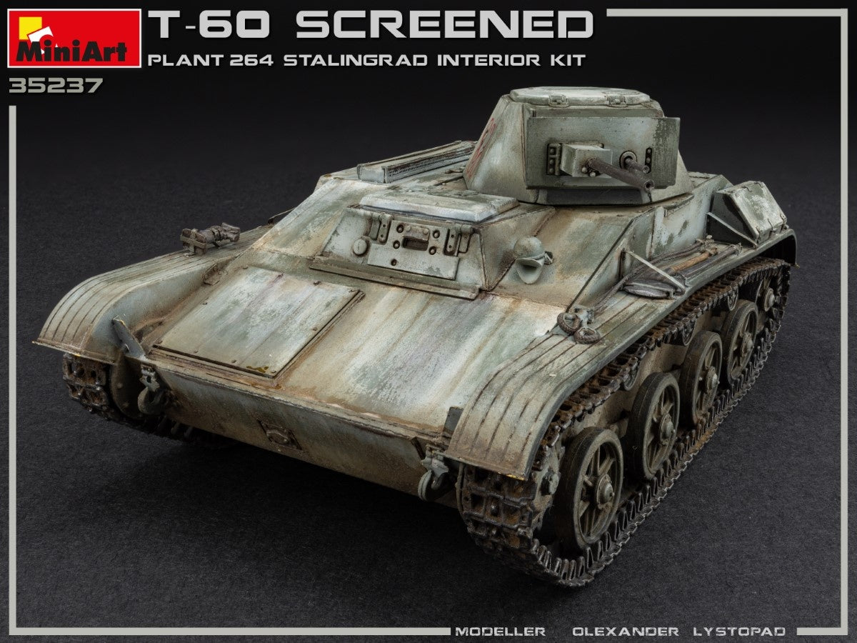 MiniArt T-60Screened(Pl. No.264,Stalingrad) Interior Kit | 4820183313102