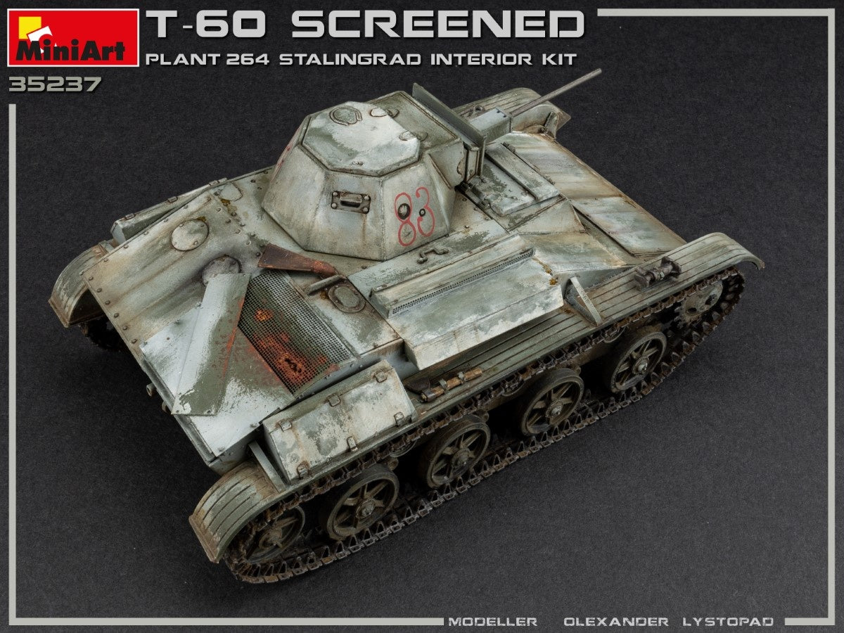 MiniArt T-60Screened(Pl. No.264,Stalingrad) Interior Kit | 4820183313102