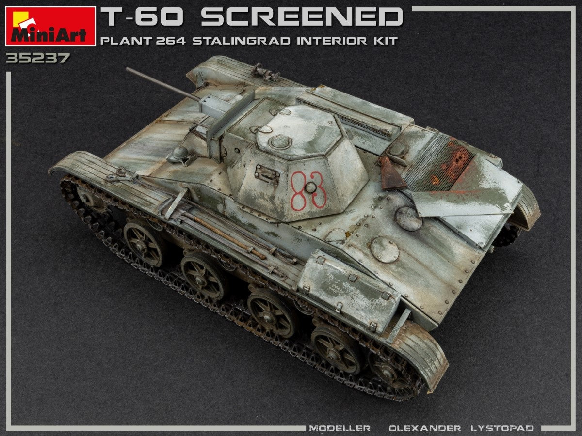MiniArt T-60Screened(Pl. No.264,Stalingrad) Interior Kit | 4820183313102