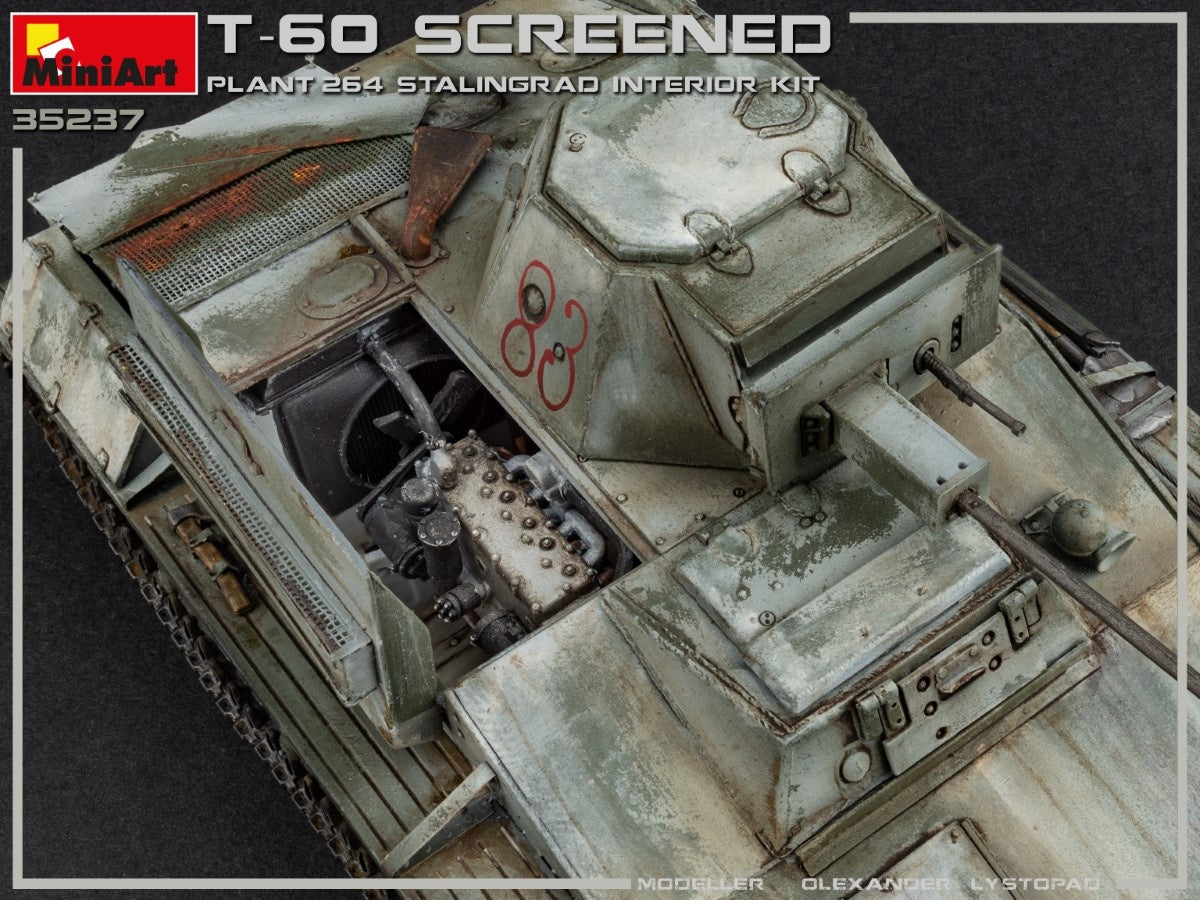 MiniArt T-60Screened(Pl. No.264,Stalingrad) Interior Kit | 4820183313102