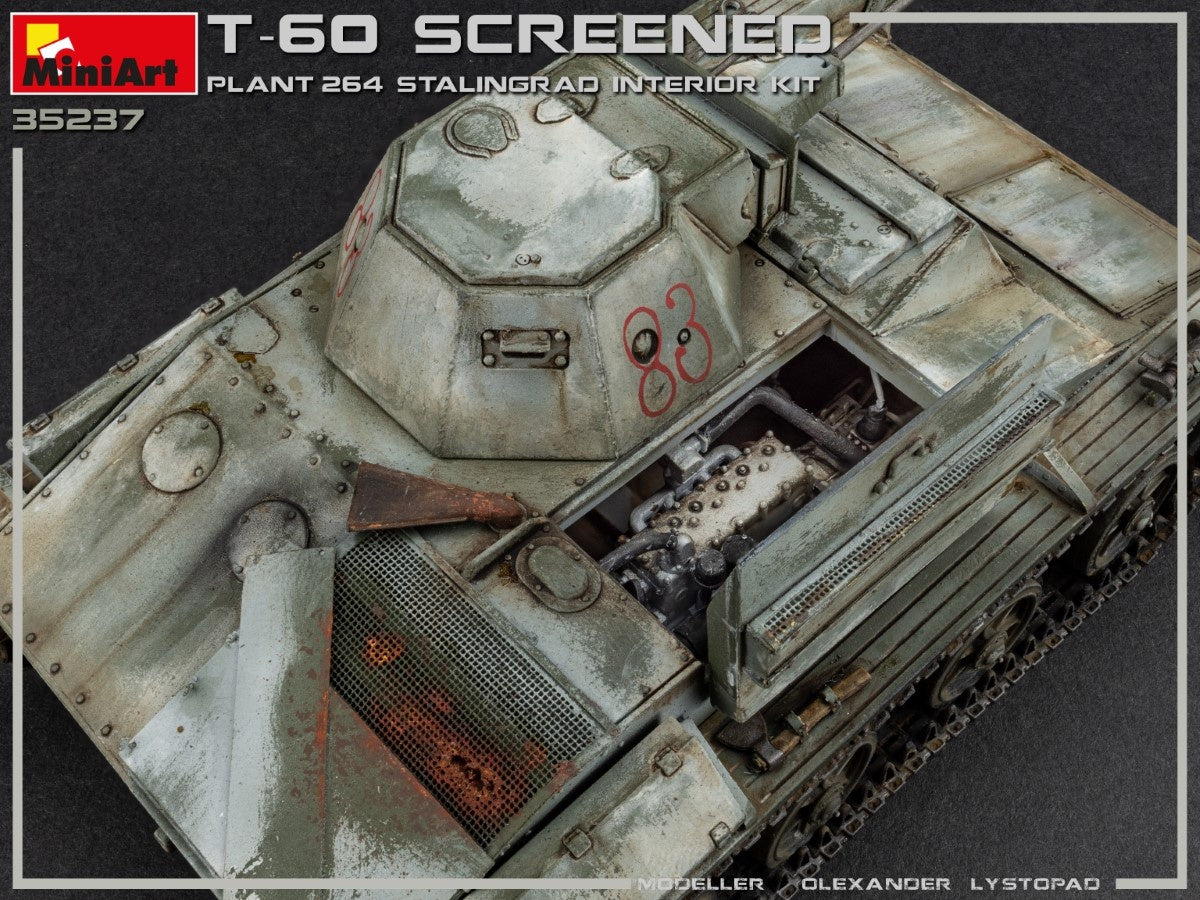 MiniArt T-60Screened(Pl. No.264,Stalingrad) Interior Kit | 4820183313102