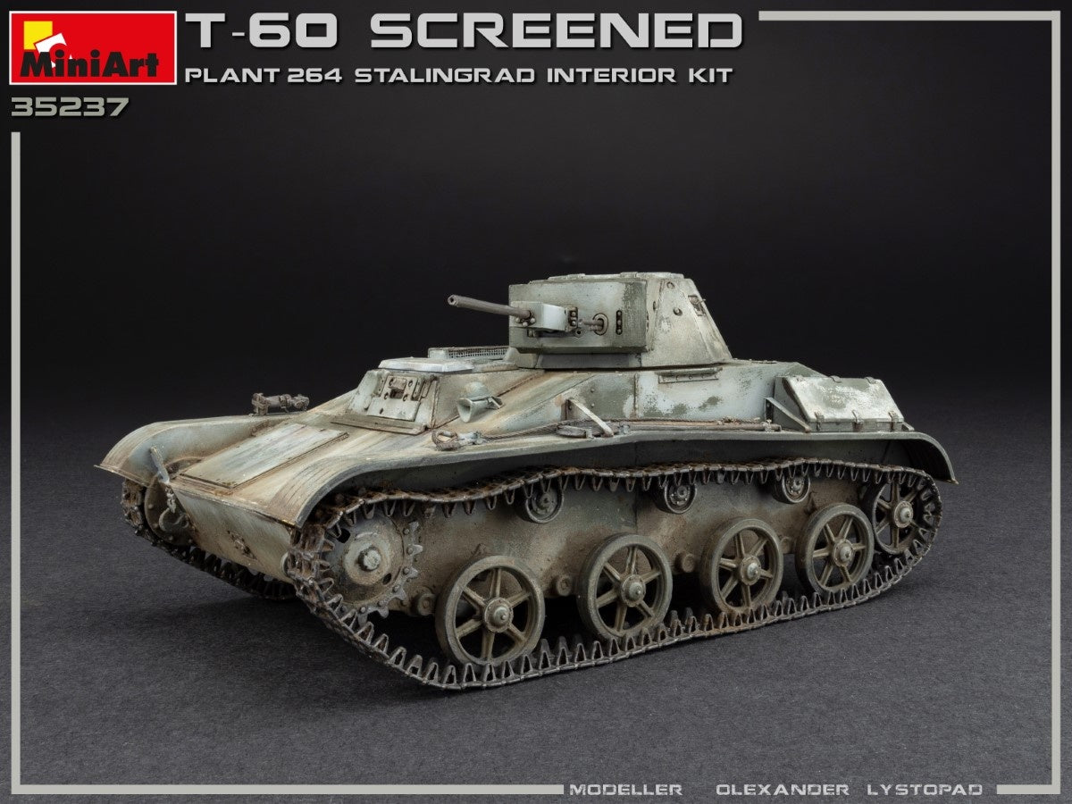 MiniArt T-60Screened(Pl. No.264,Stalingrad) Interior Kit | 4820183313102