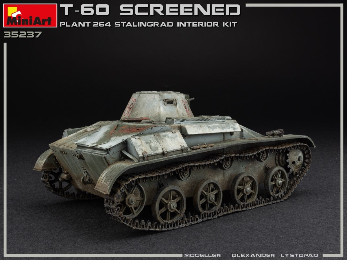 MiniArt T-60Screened(Pl. No.264,Stalingrad) Interior Kit | 4820183313102