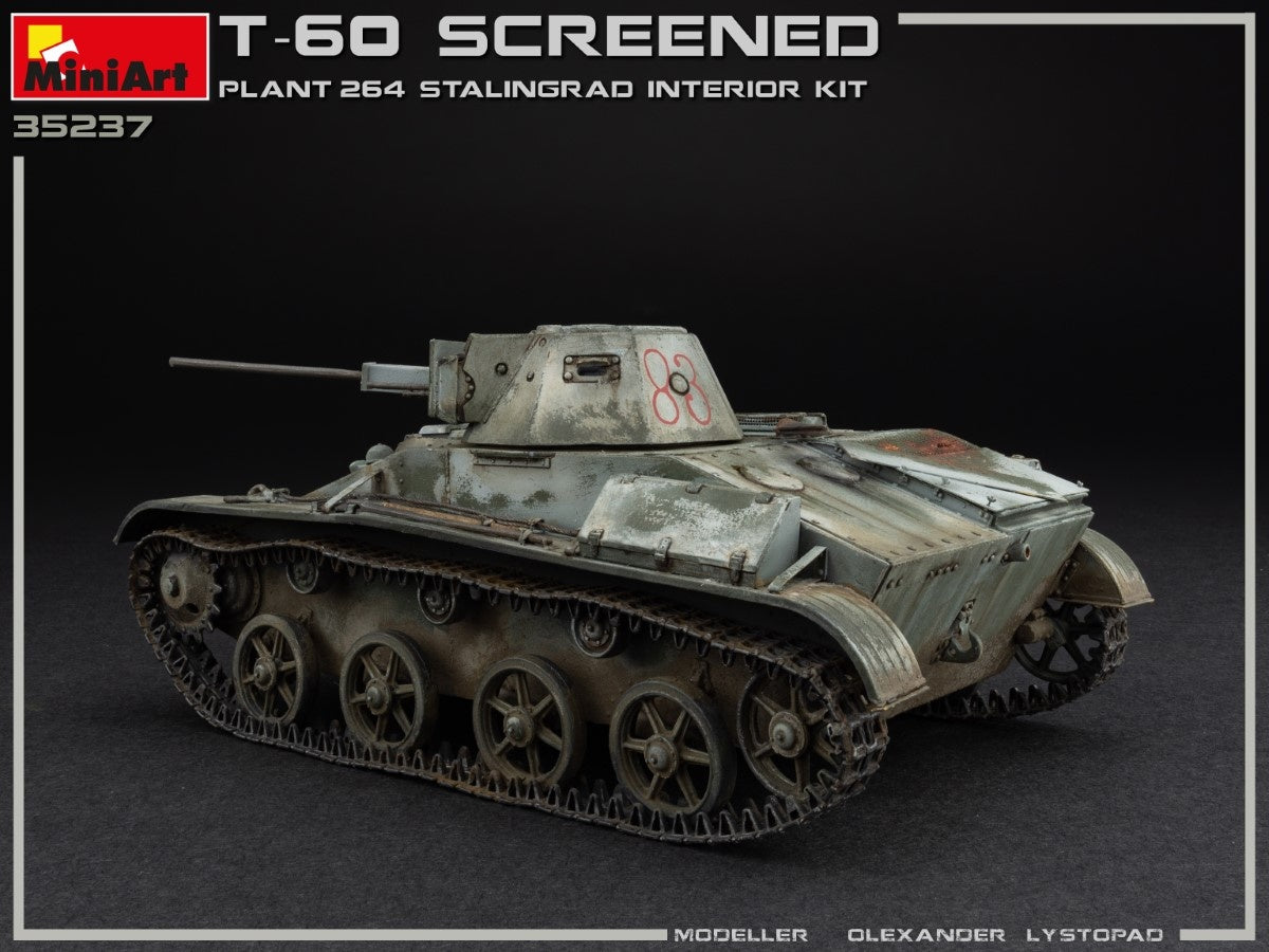 MiniArt T-60Screened(Pl. No.264,Stalingrad) Interior Kit | 4820183313102