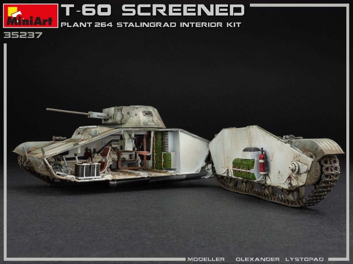 MiniArt T-60Screened(Pl. No.264,Stalingrad) Interior Kit | 4820183313102