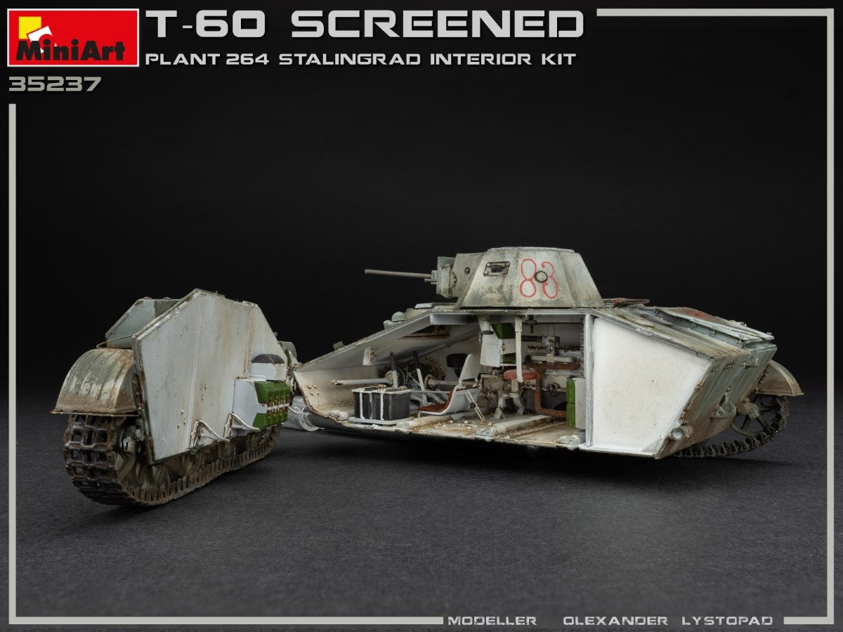 MiniArt T-60Screened(Pl. No.264,Stalingrad) Interior Kit | 4820183313102
