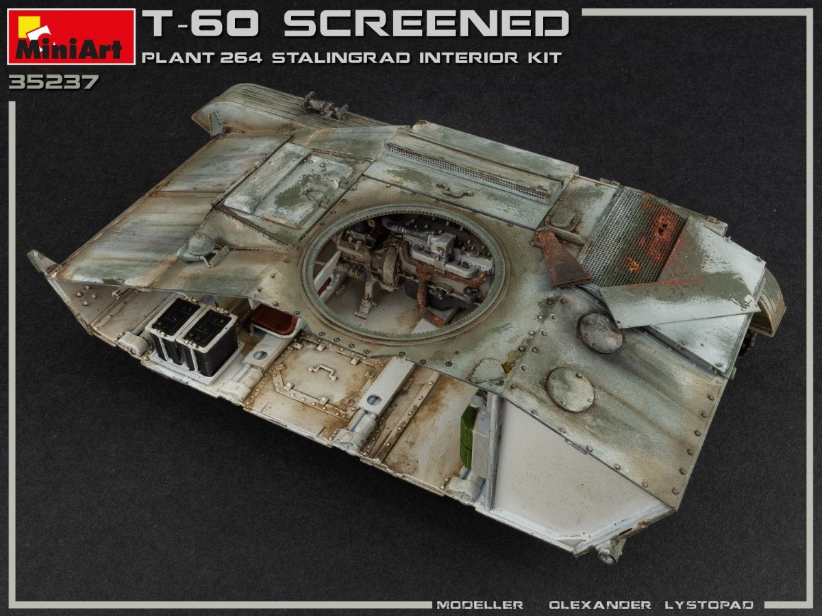 MiniArt T-60Screened(Pl. No.264,Stalingrad) Interior Kit | 4820183313102