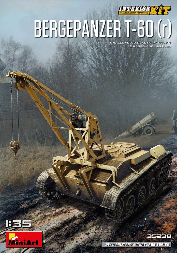 MiniArt 1/35 Bergepanzer T-60 ( r ) Interior Kit | 4820183312082