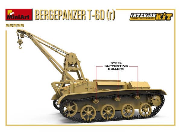 MiniArt 1/35 Bergepanzer T-60 ( r ) Interior Kit | 4820183312082